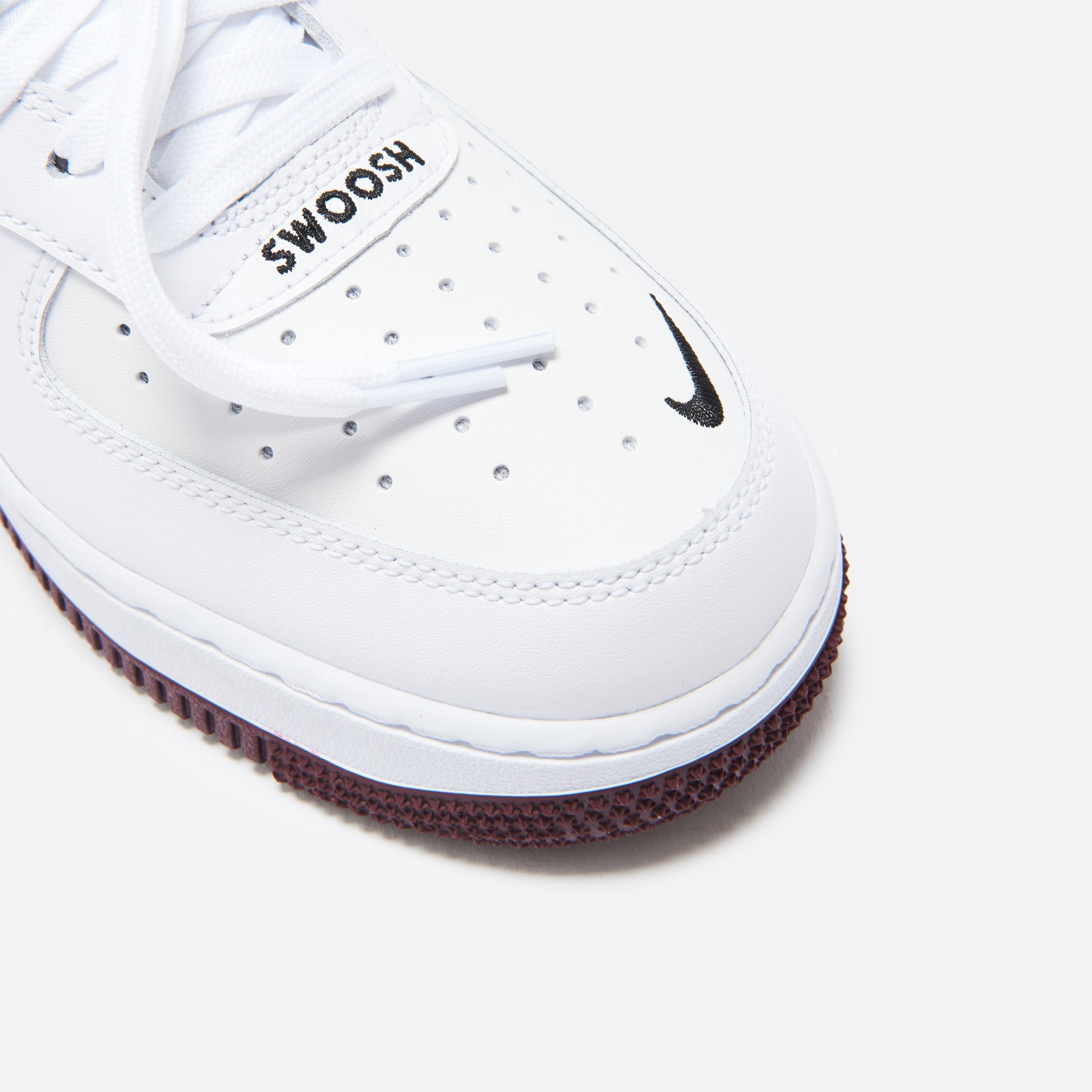 Nike Air Force 1 '07 LV8 Low - White / Night Maroon / Obsidian