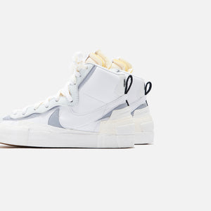 Nike x Sacai Blazer Mid - White / Wolf Grey / Pure Platinum – Kith