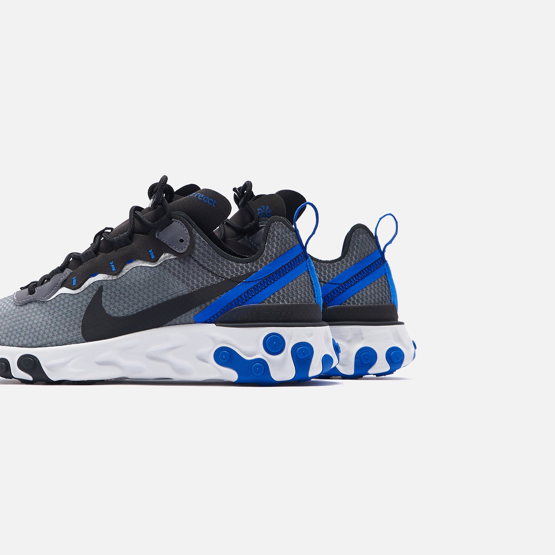 Nike React Element 55 SE - Black / Black Racer / Blue Summit