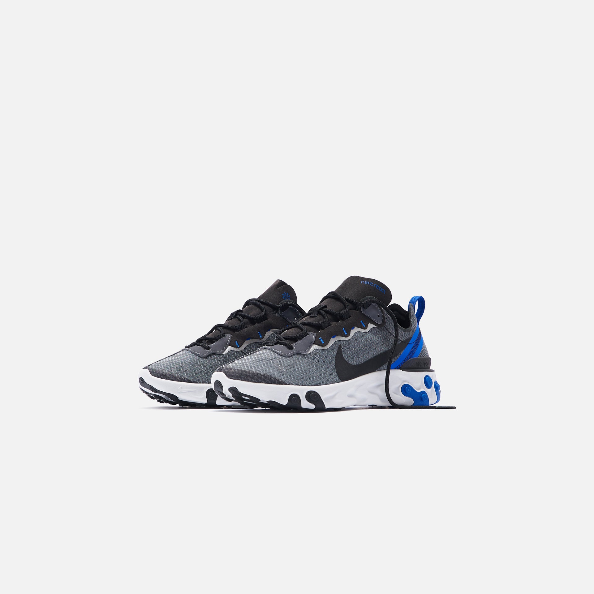 Nike React Element 55 SE - Black / Black Racer / Blue Summit