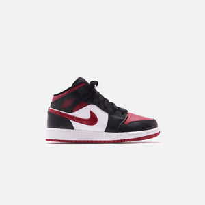 Nike Grade School Air Jordan 1 Mid - Black / Noble Red / White
