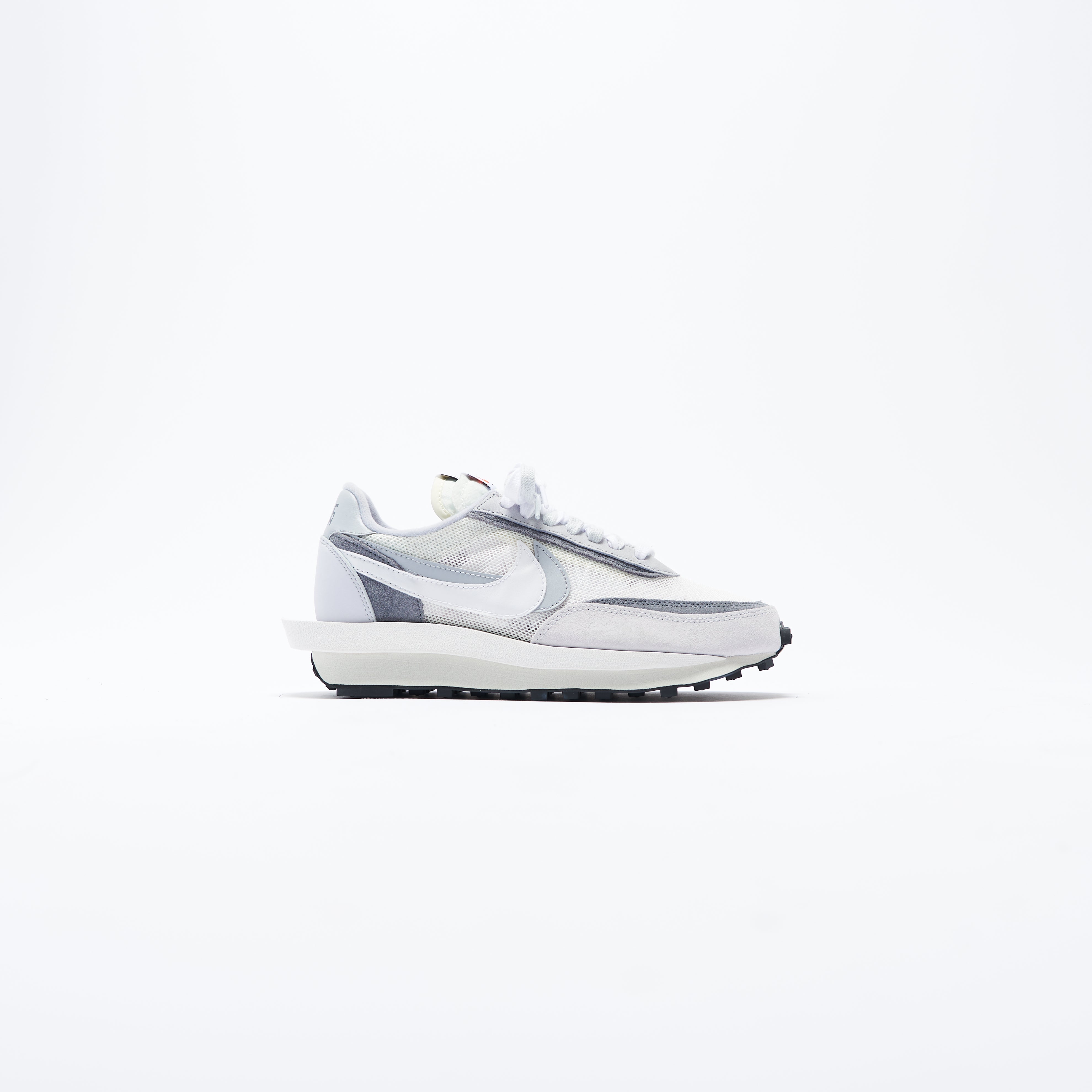 Nike x sacai ldwaffle summit white  and  wolf grey sale