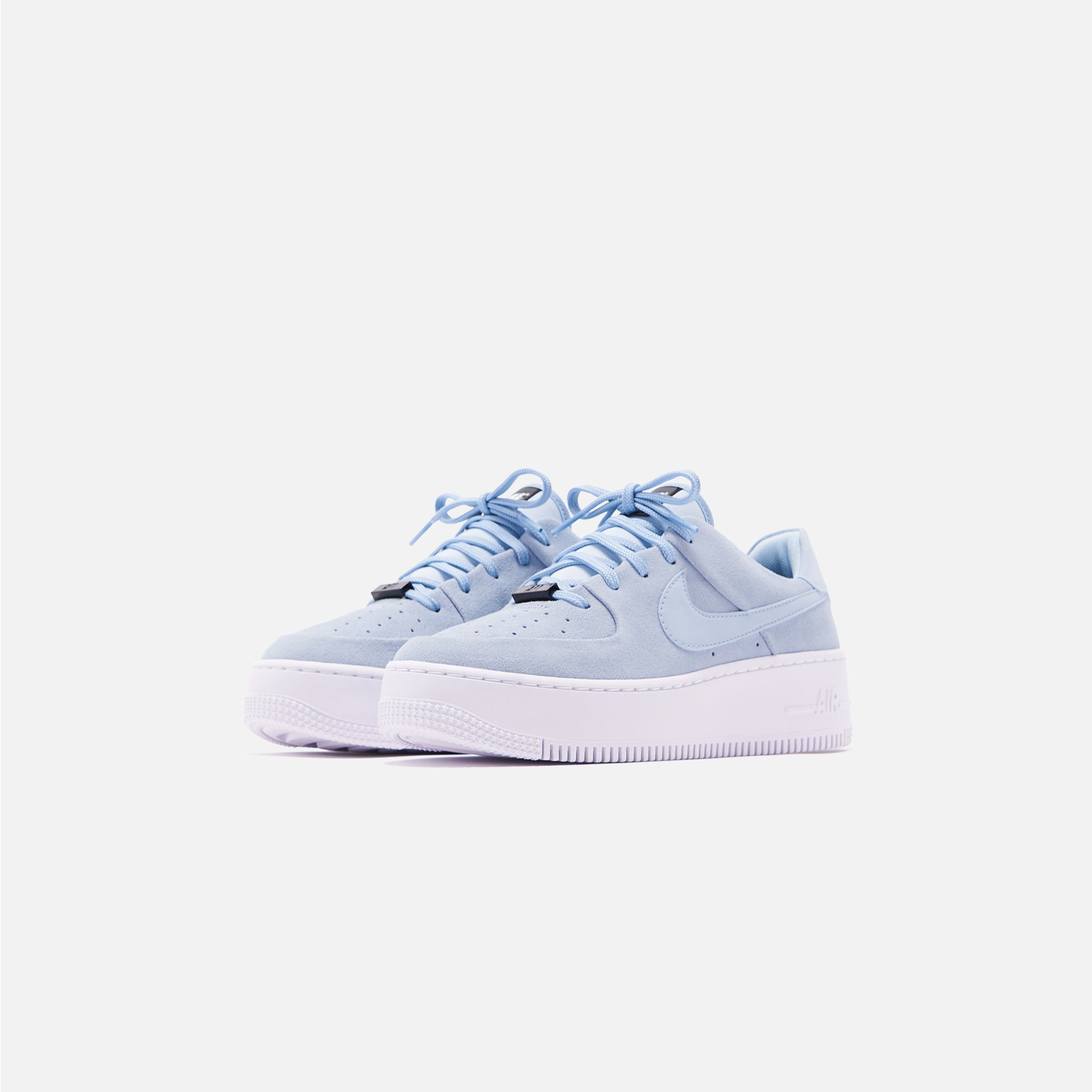 Nike WMNS Air Force Sage Low- Light Armory Blue White – Kith