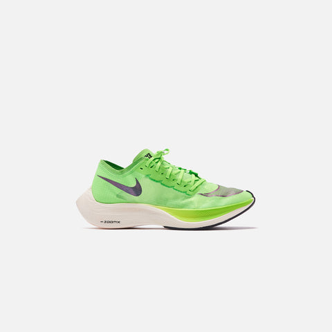 Nike ZoomX Vaporfly Next% - Electric Green / Black / Guava Ice