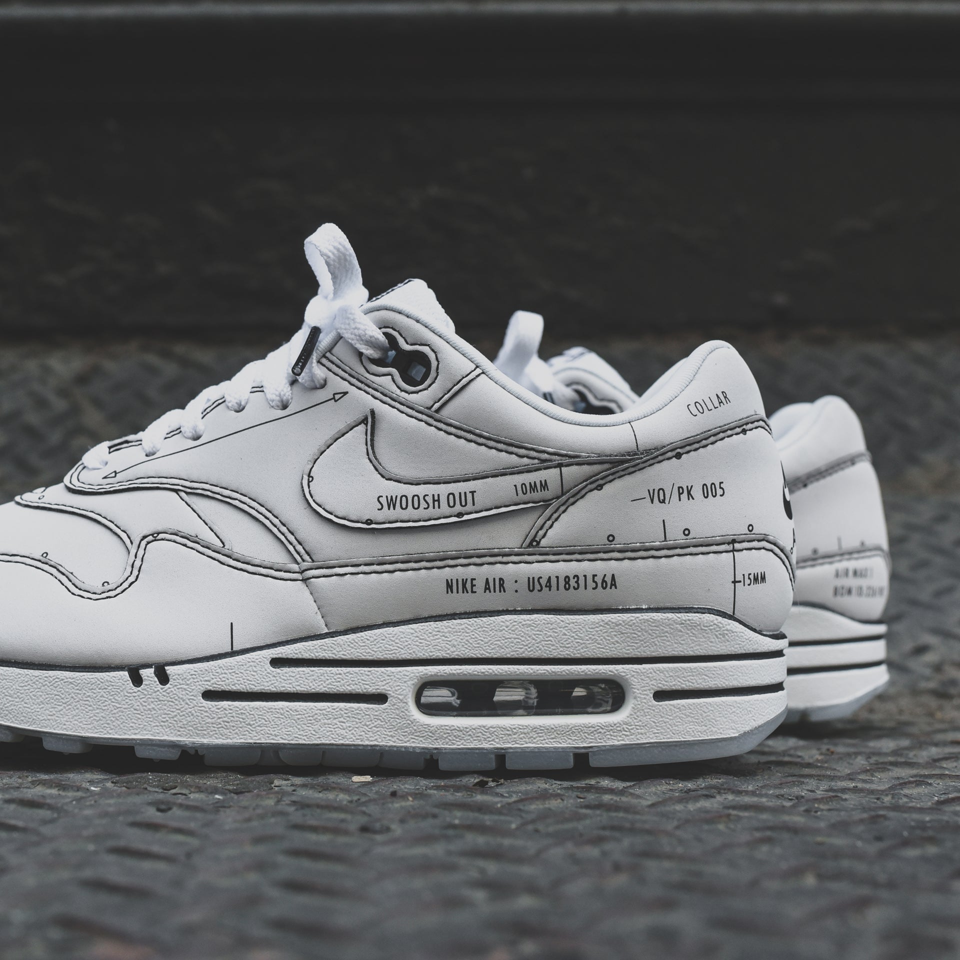 Nike Air Max 1 Sketch to Shelf - White / Black
