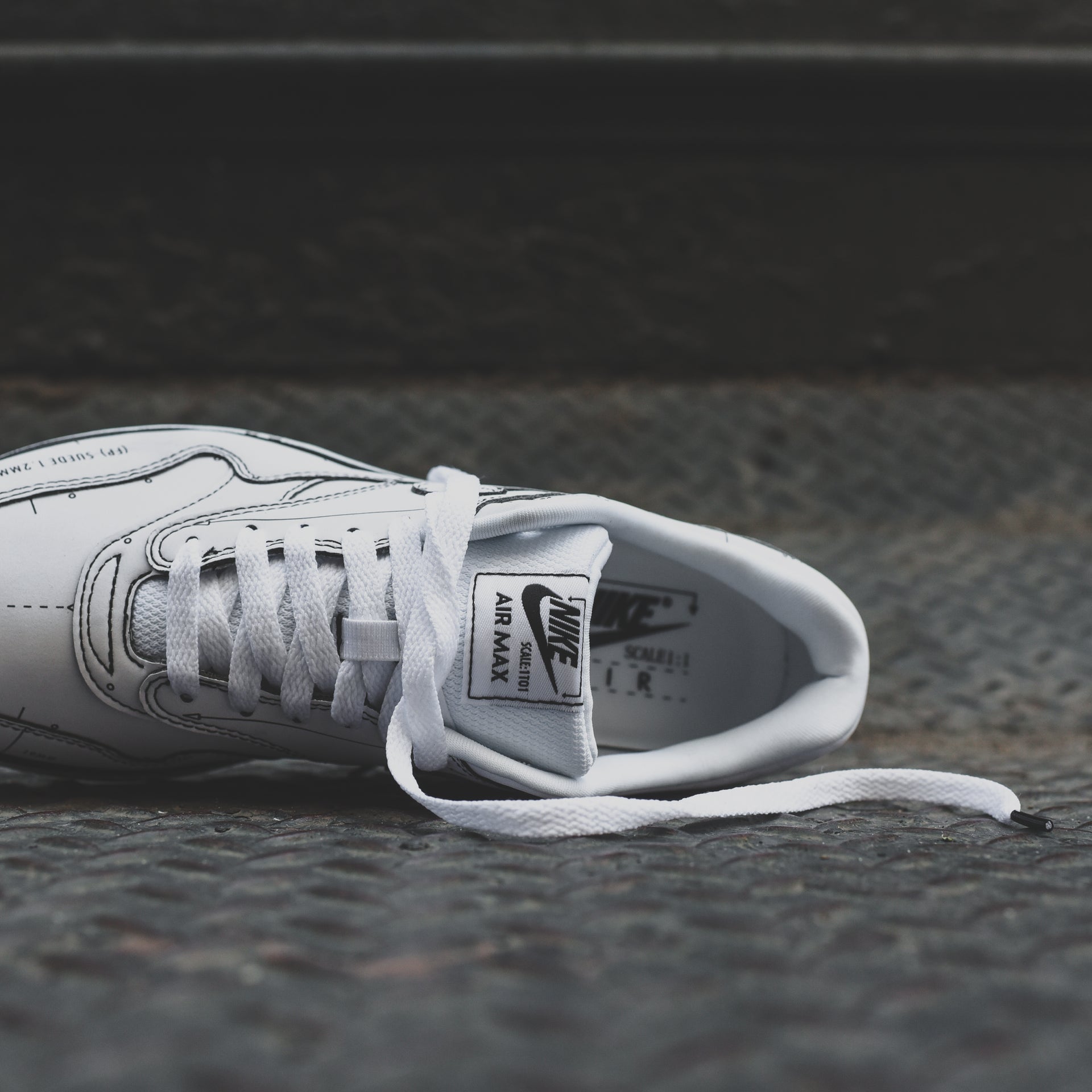 Nike Air Max 1 Sketch to Shelf - White / Black