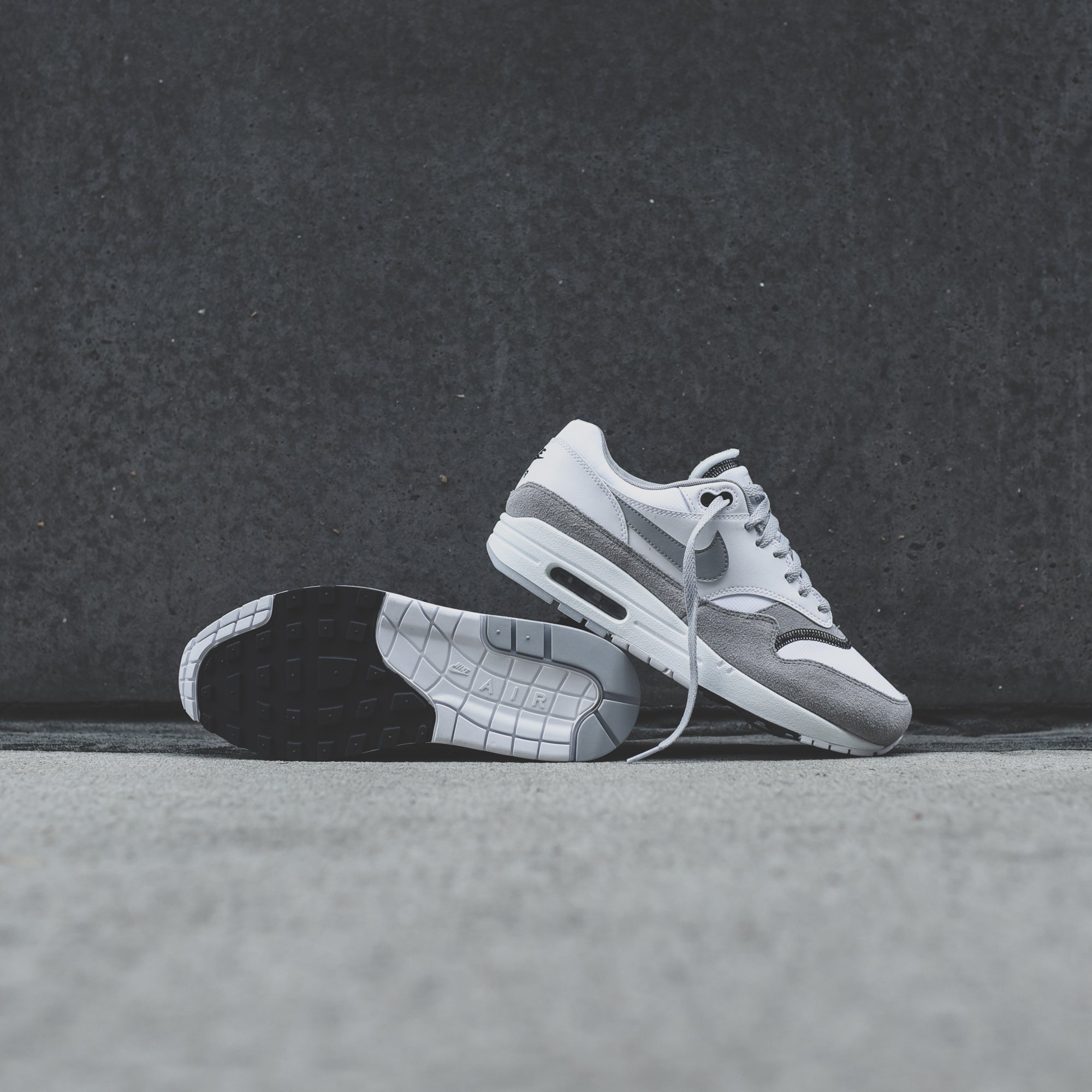 Nike Air Max 1 White Wolf Grey