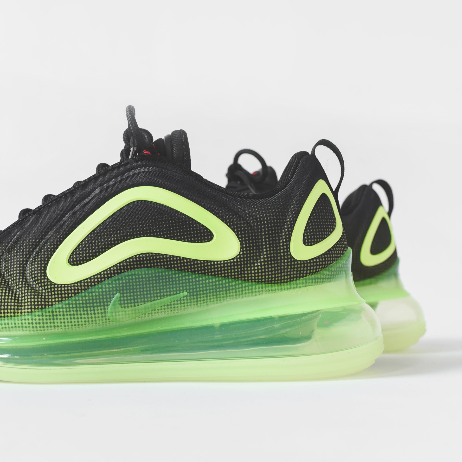 Nike Air Max 720 - Black / Bright Crimson / Volt