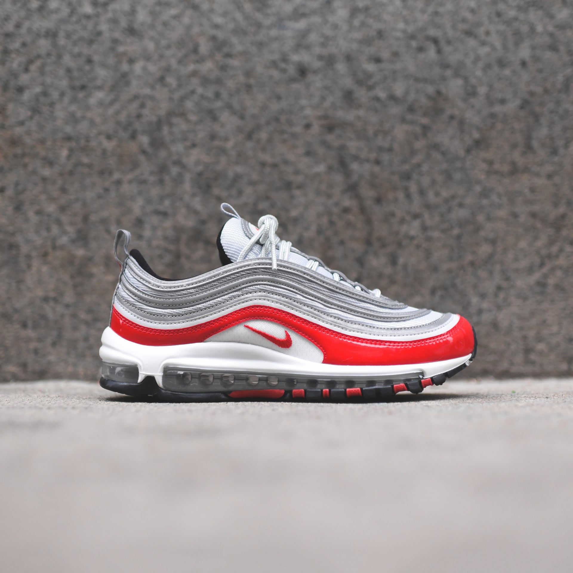 Nike Air Max 97 - Pure Platinum / University Red