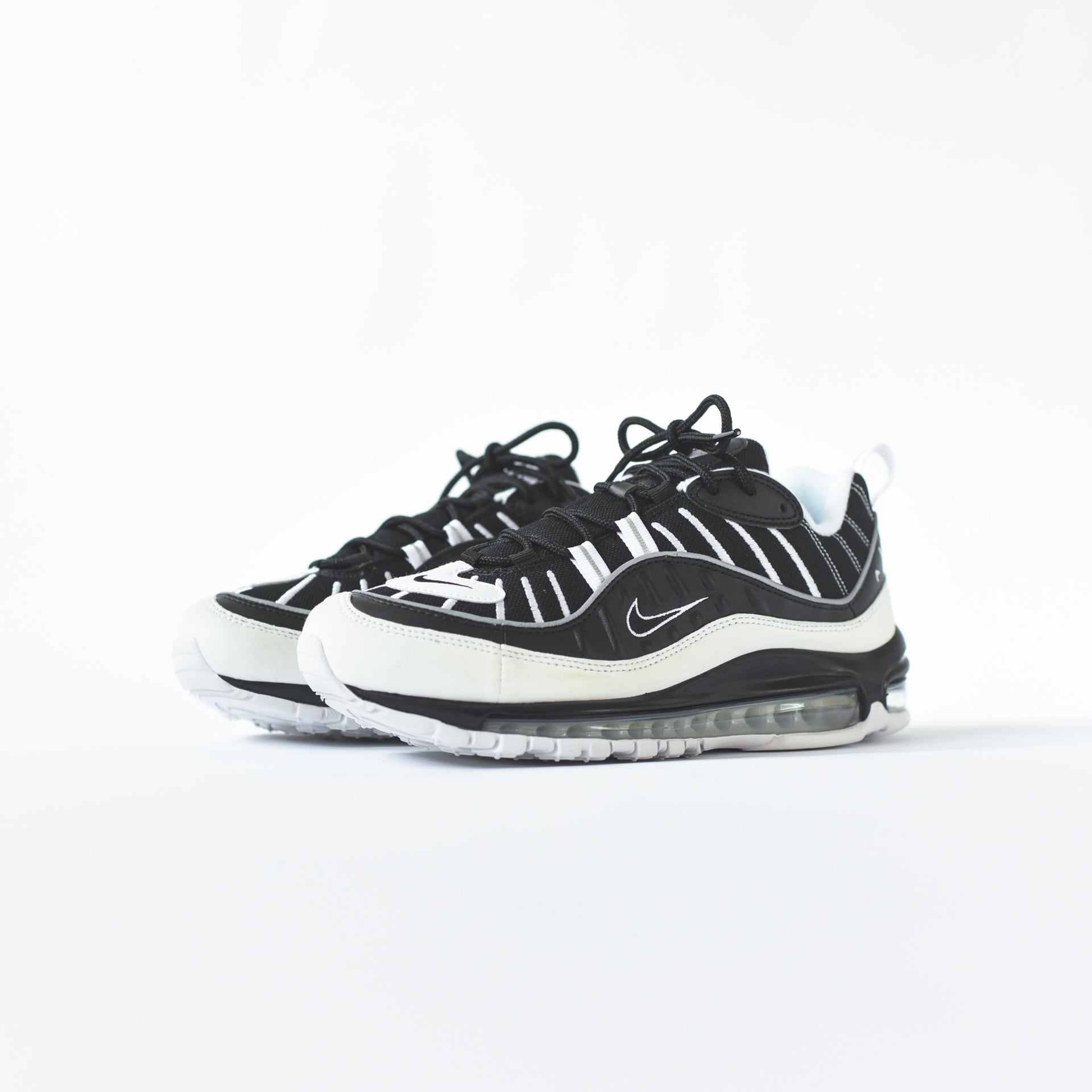 Nike Air Max 98 - Black / White / Reflect Silver