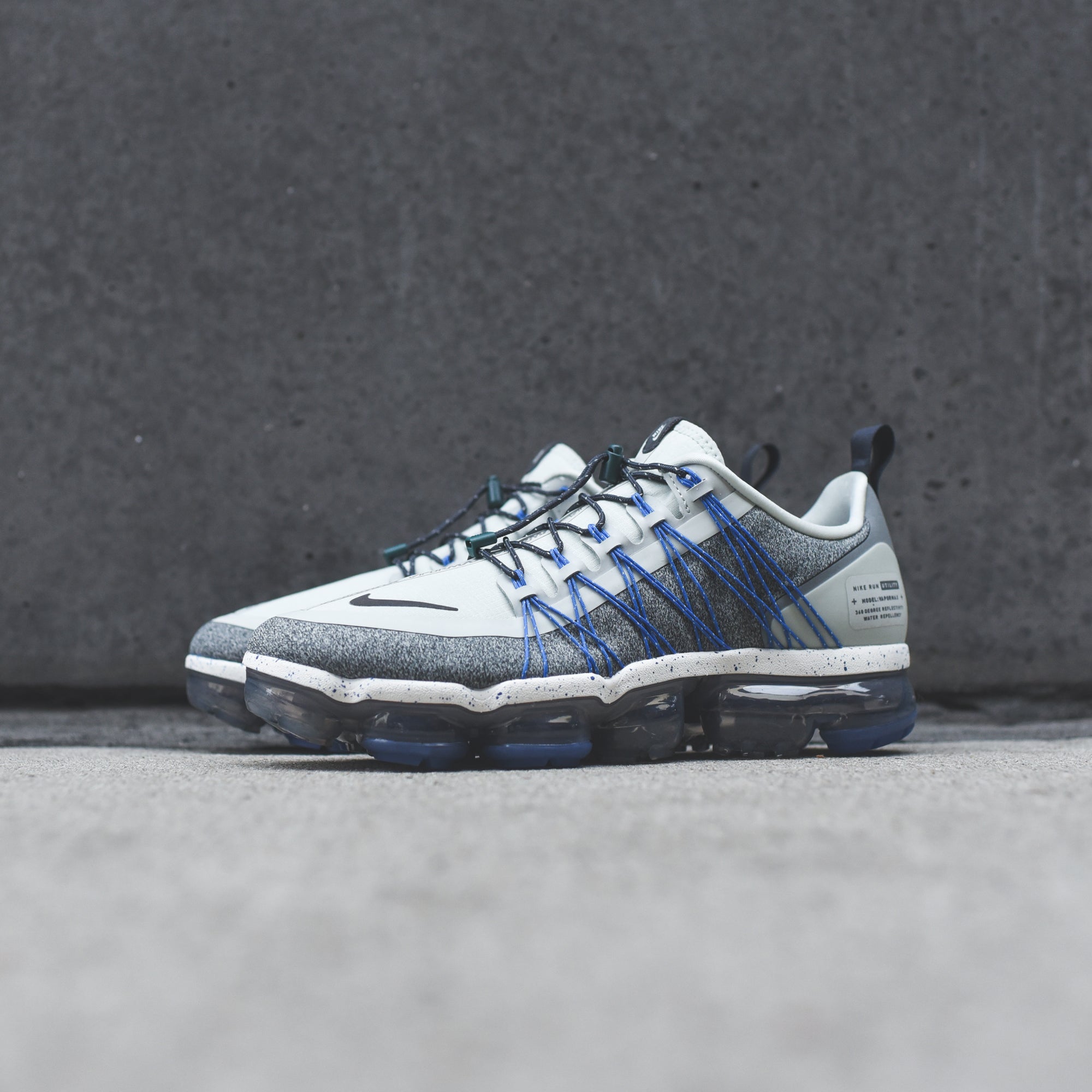 nike air vapormax run utility light silver
