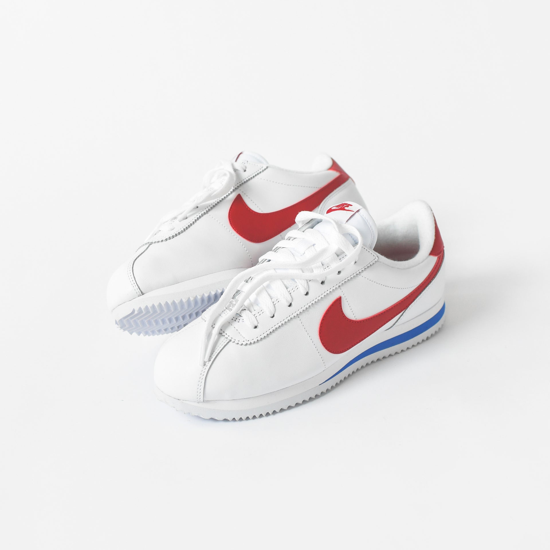 Nike Cortez Basic Leather OG - Blue / White / Red