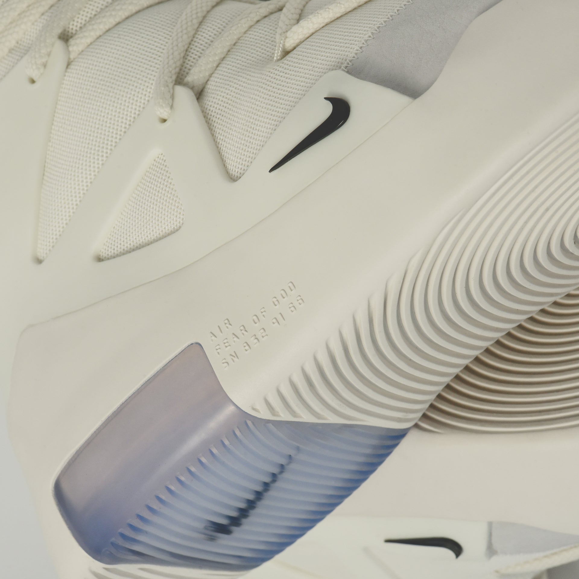 Nike Air Fear of God 1 - Sail / Black