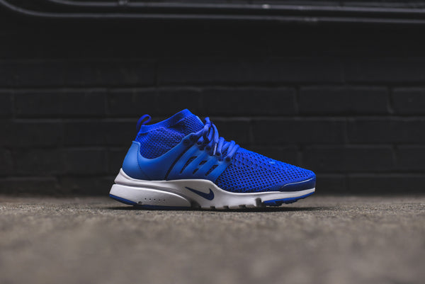 Nike air presto flyknit blue running shoes Clearance