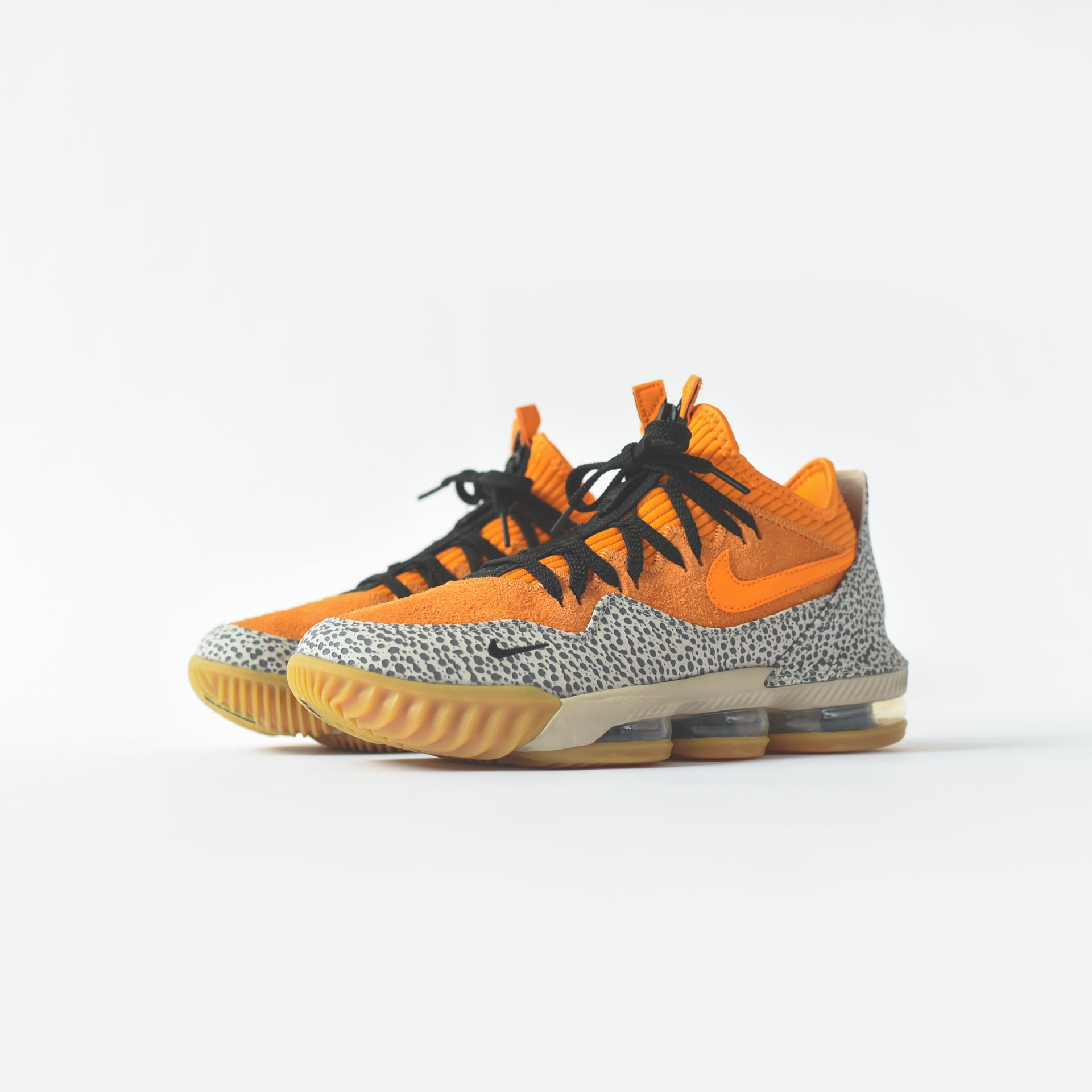 Nike x Atmos LeBron XVI Low - Kumquat / Black / Galacti