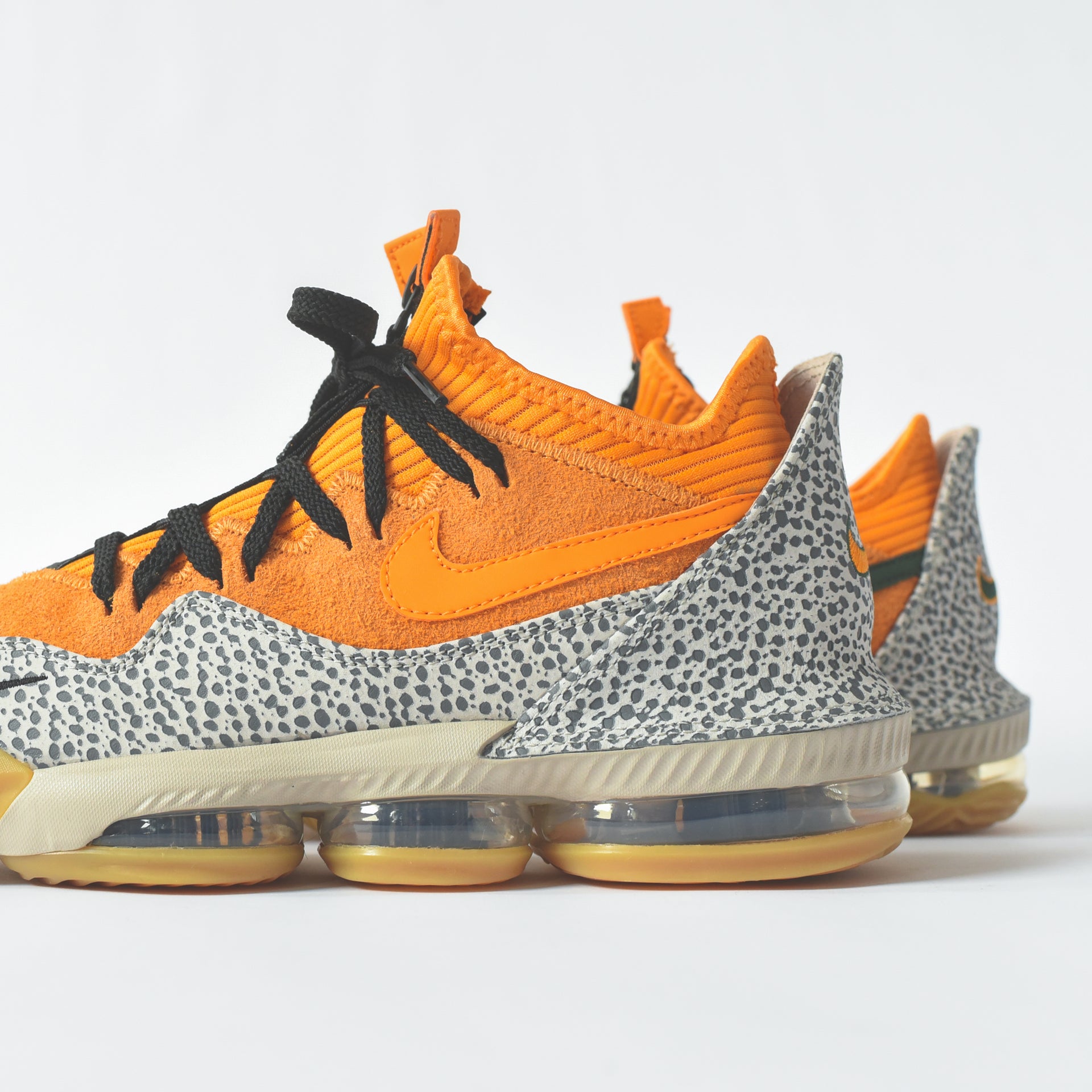 Nike x Atmos LeBron XVI Low - Kumquat / Black / Galacti