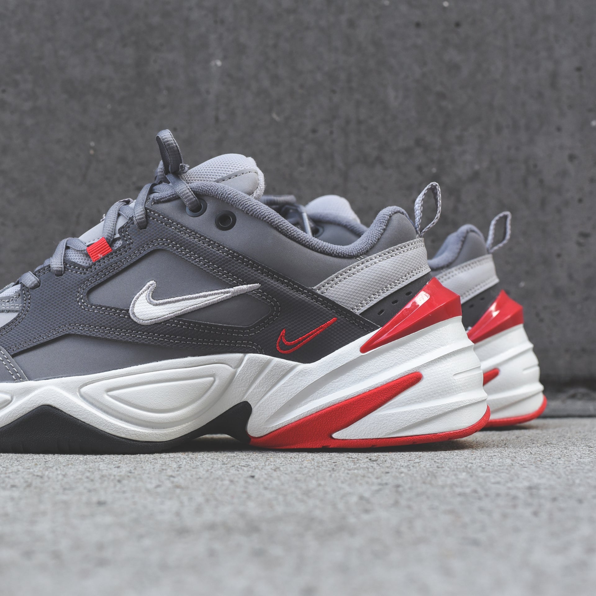 Nike M2K Tekno - Gunsmoke / Summit White / Natural Heather