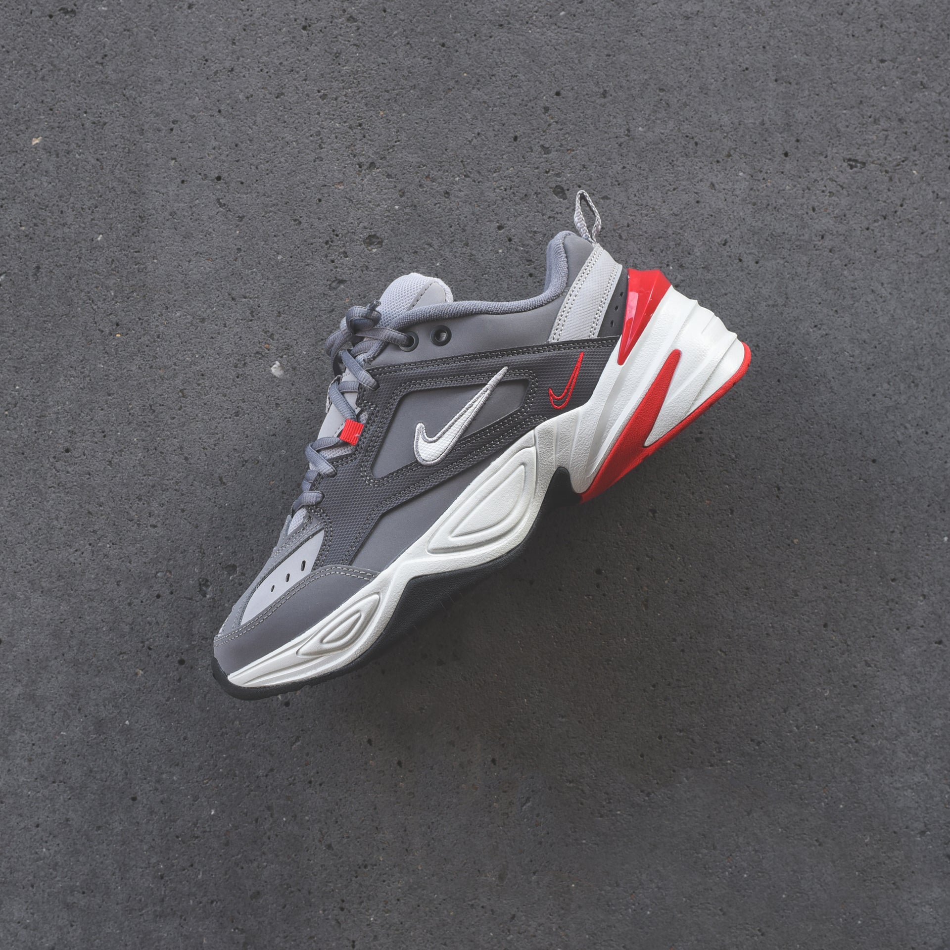 Nike M2K Tekno - Gunsmoke / Summit White / Natural Heather