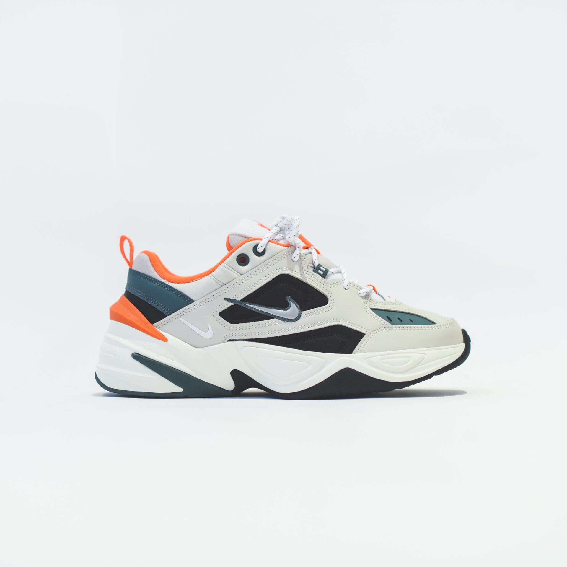 Nike M2K Tekno - Light Bone / Metallic Silver / Turf Orange