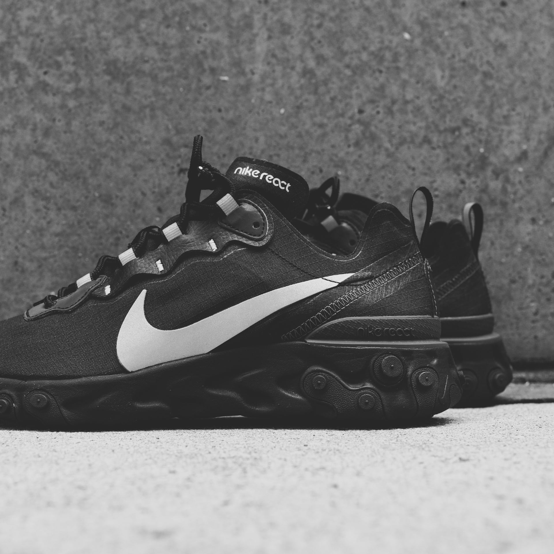 Nike React Element 55 SE - Black / Anthracite