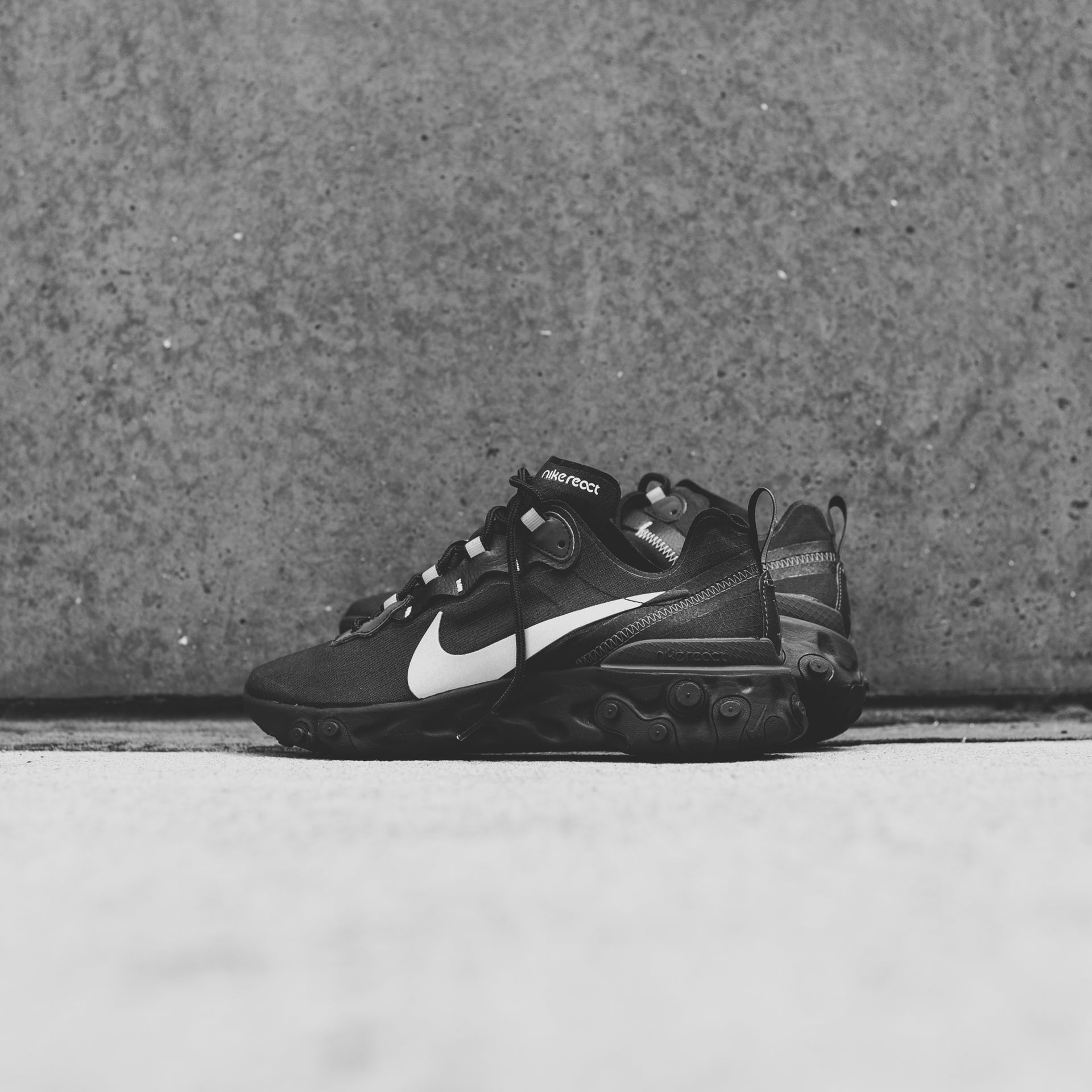 Nike React Element 55 SE - Black / Anthracite