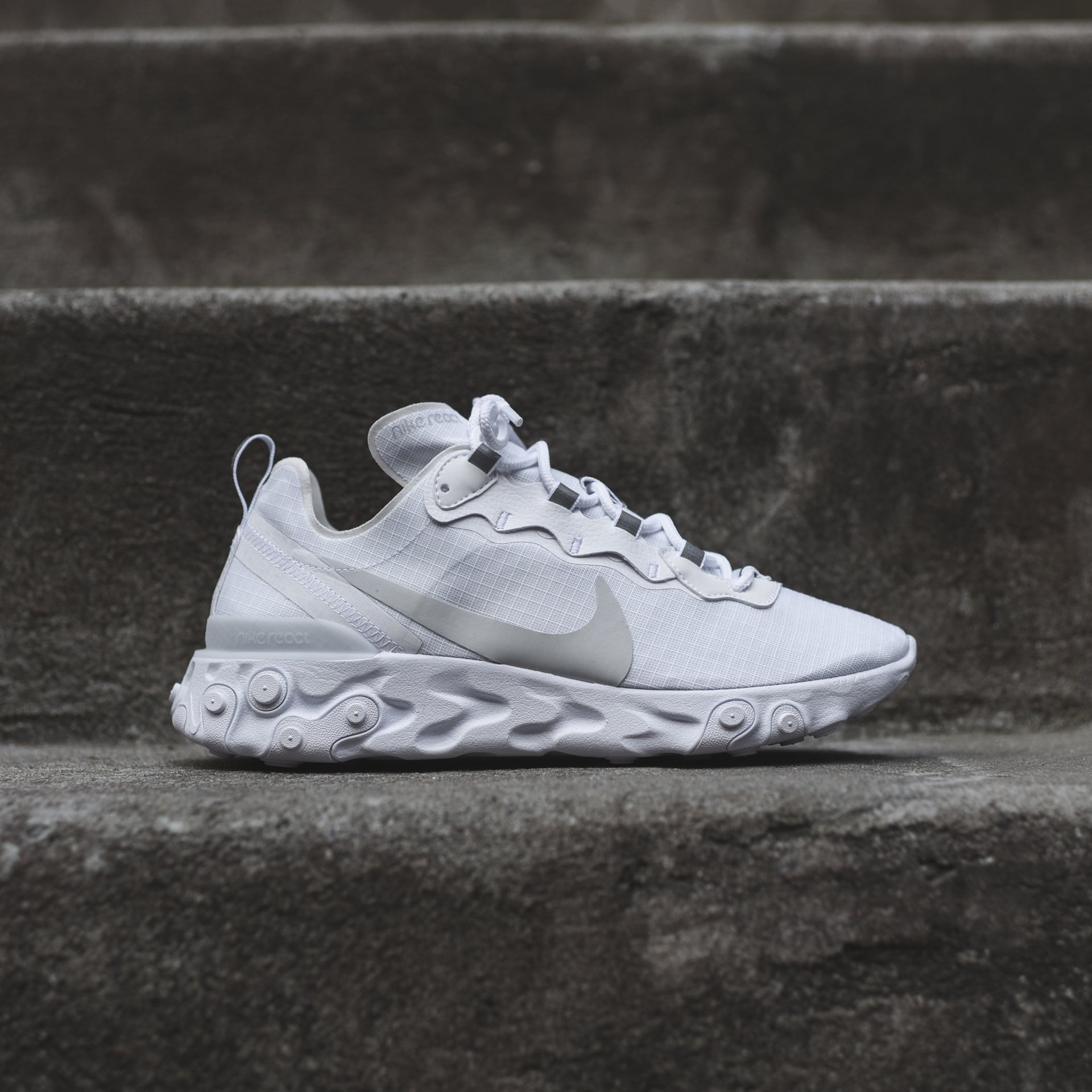 Nike React Element 55 SE SU19 - White / Pure Platinum