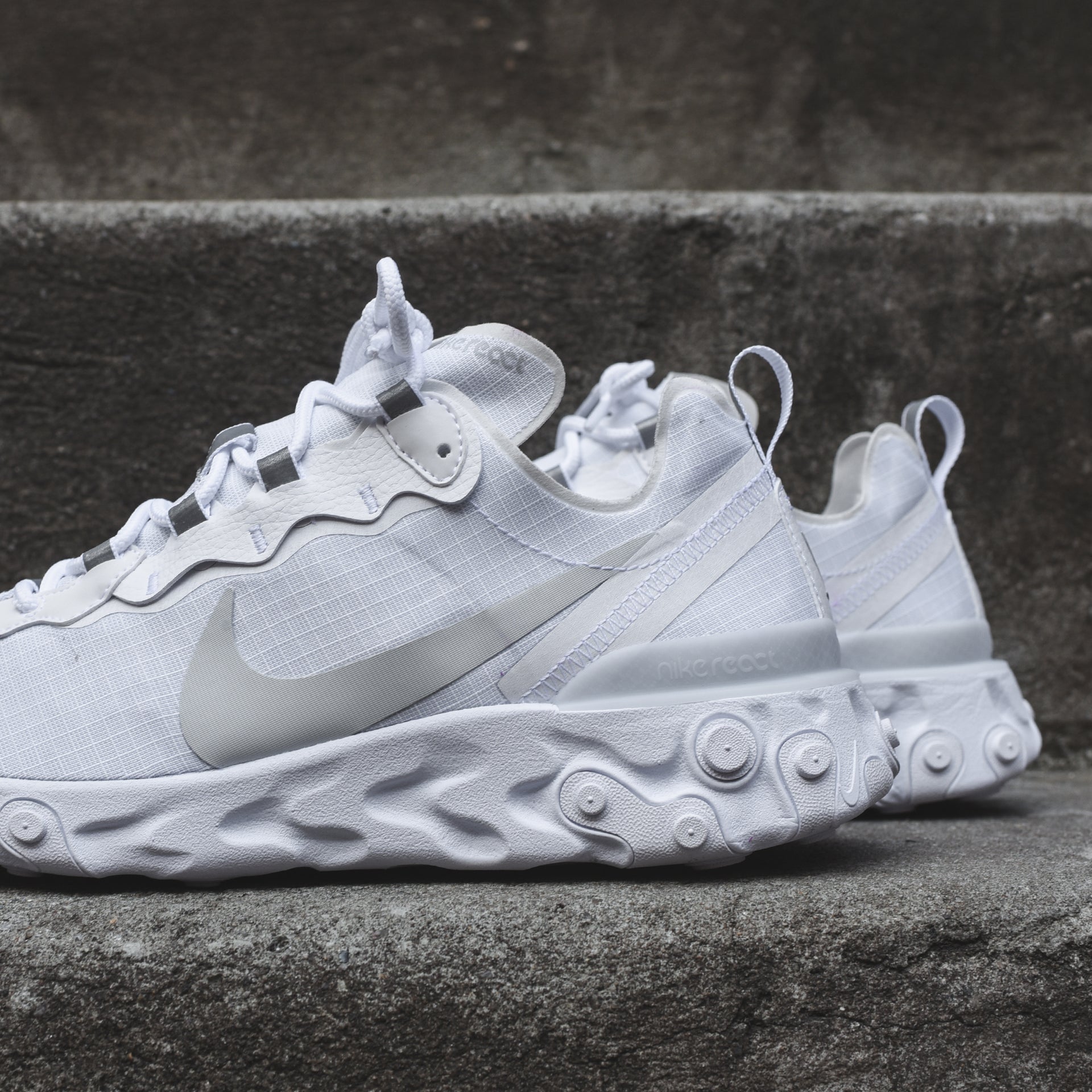 Nike React Element 55 SE SU19 - White / Pure Platinum