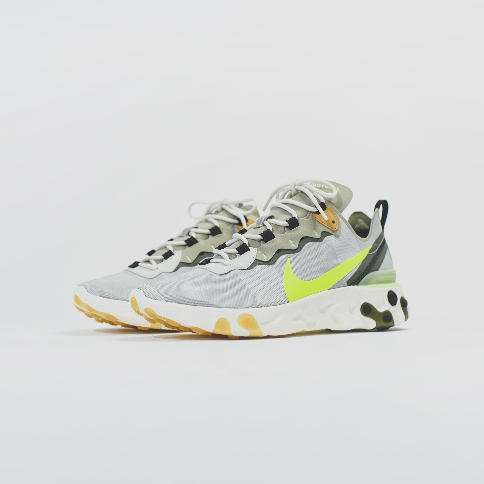Nike React Element 55 - Spruce Aura / Volt / Spruce Fog / Barel