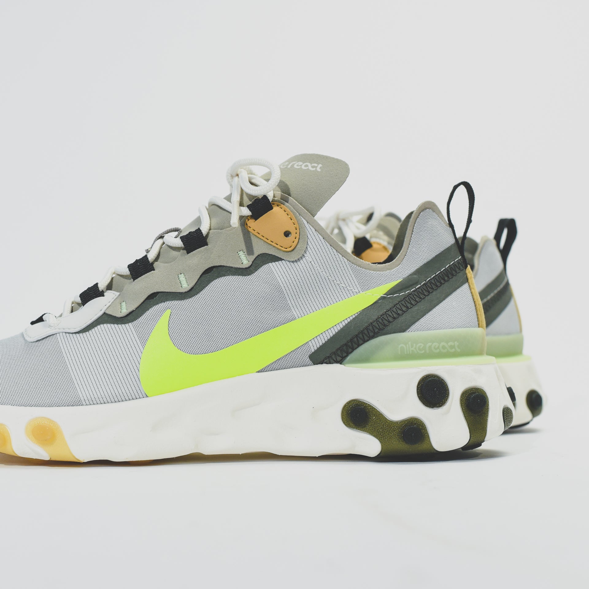 Nike React Element 55 - Spruce Aura / Volt / Spruce Fog / Barel