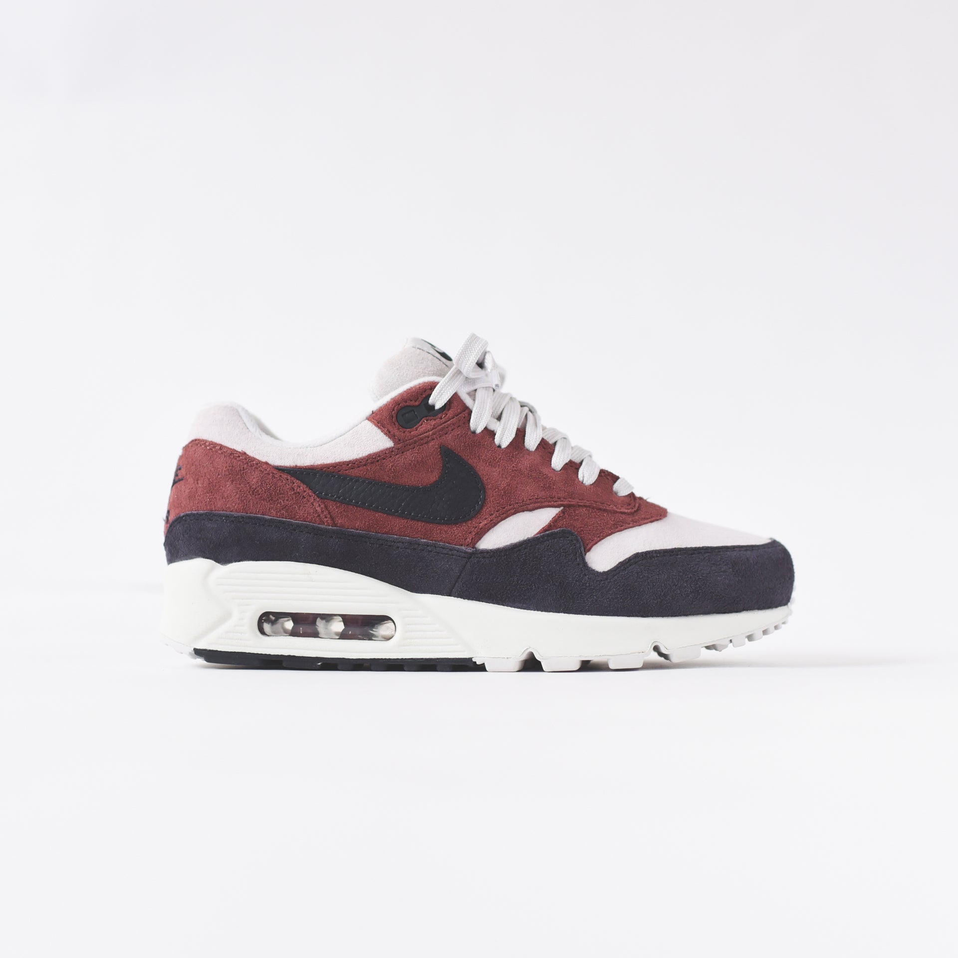 Nike WMNS Air Max 90/1 - Red Sepia / Oil Grey / Vast Grey
