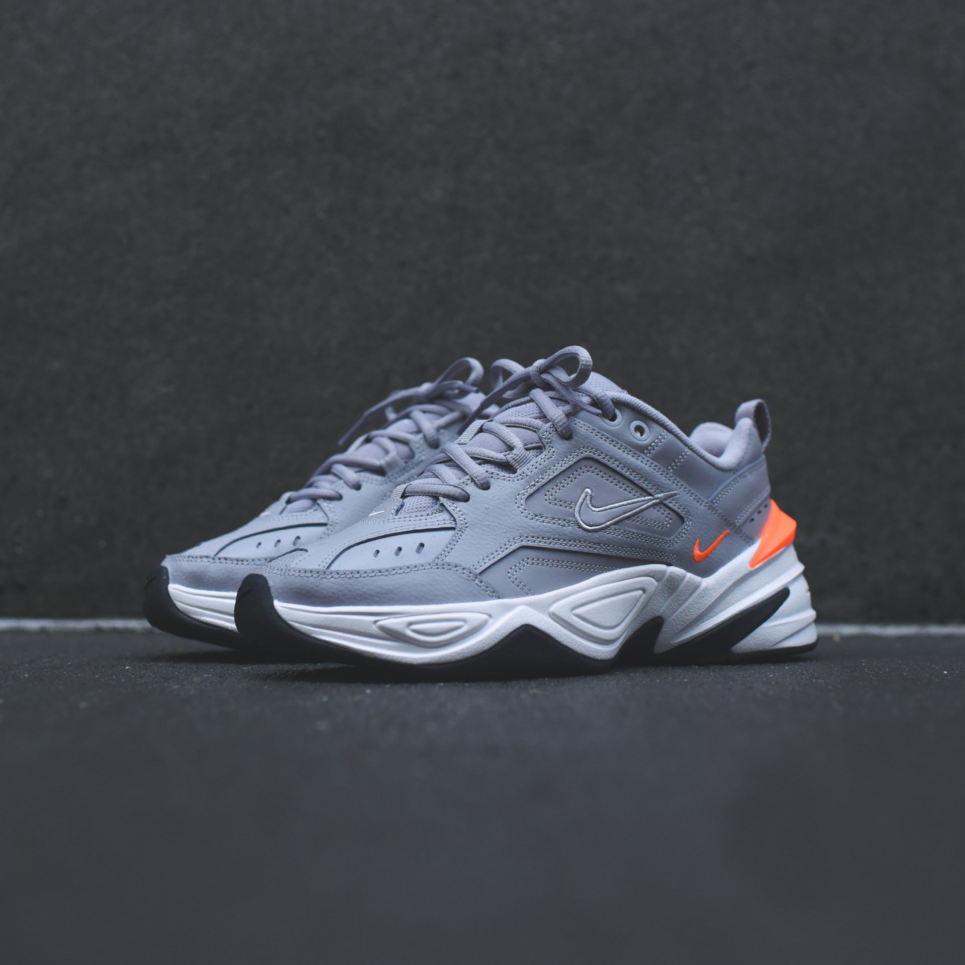 Nike WMNS M2K Tekno - Grey / Orange