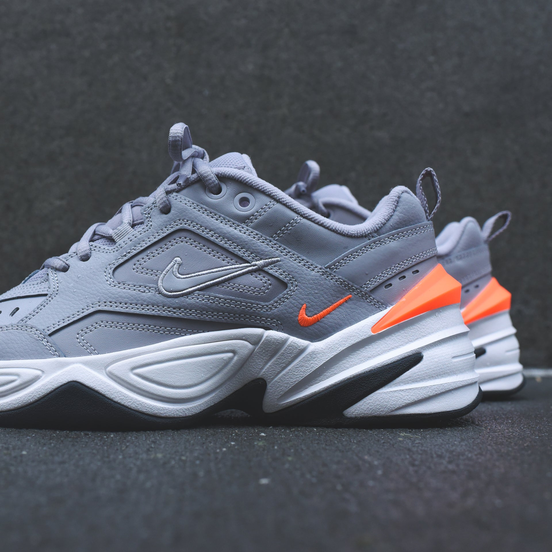 Nike WMNS M2K Tekno - Grey / Orange