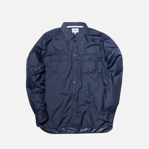 Norse Projects Hans Ripstop Shirt - Navy