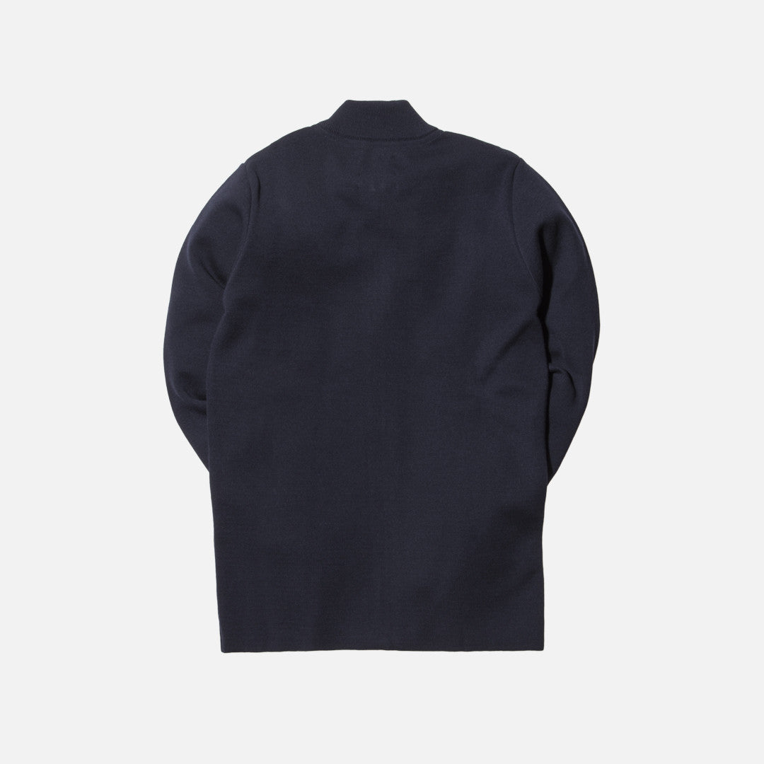 Norse Projects Sigfred Merino Zip-Up Jacket - Navy