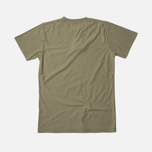 Norse Projects Niels Pocket Boucle Tee - Moss Green