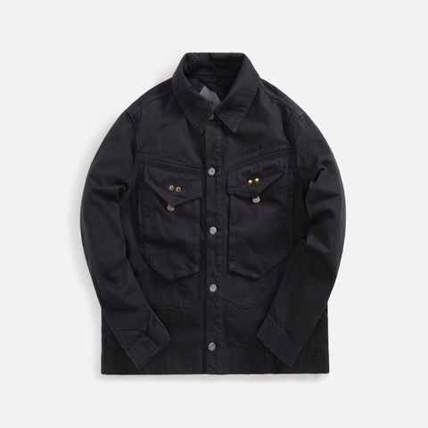 Objects IV Life Denim Utility Jacket - Anthracite Grey