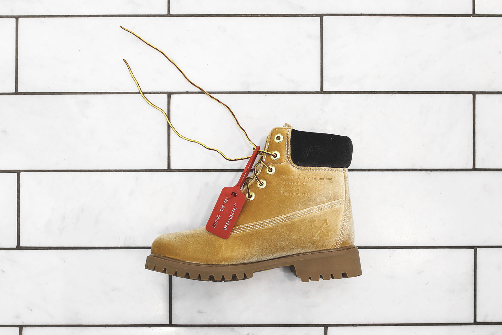 Timberland x Off-White 6-inch Boot - Camel / Brown