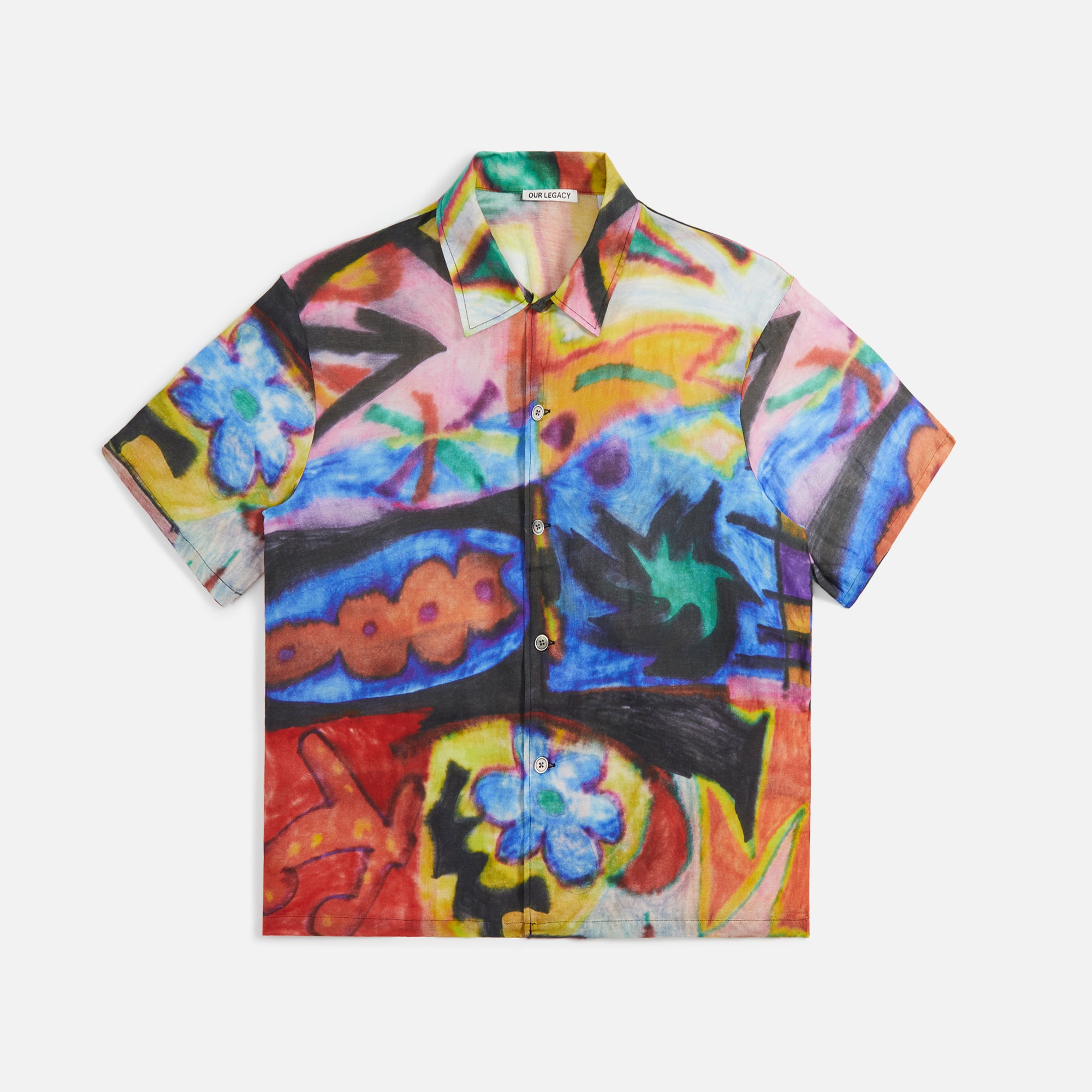 Our Legacy Box Shirt Landscape Daylight Print - Multi – Kith