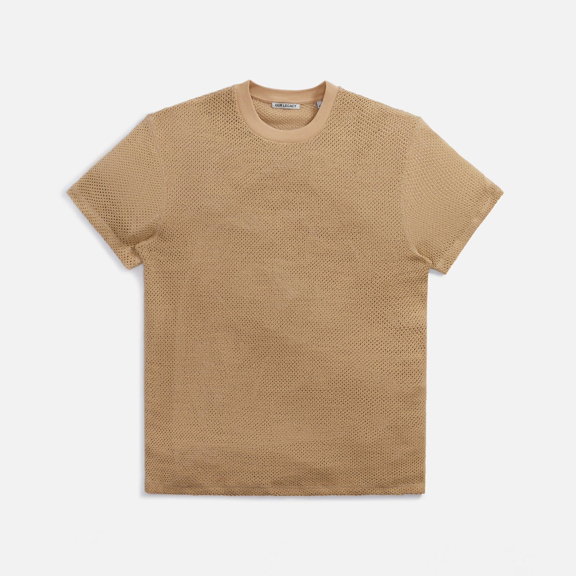 Our Legacy Box Tees - Beige Rope Weave