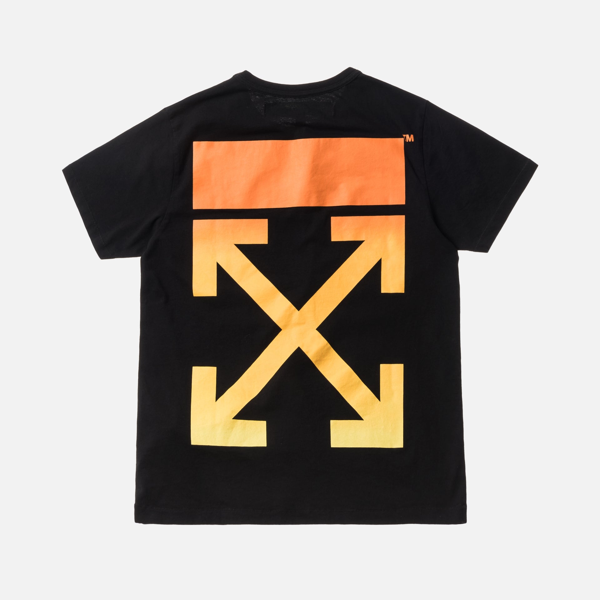 Off-White Gradient Caravaggio Slim Tee - Black / Multi