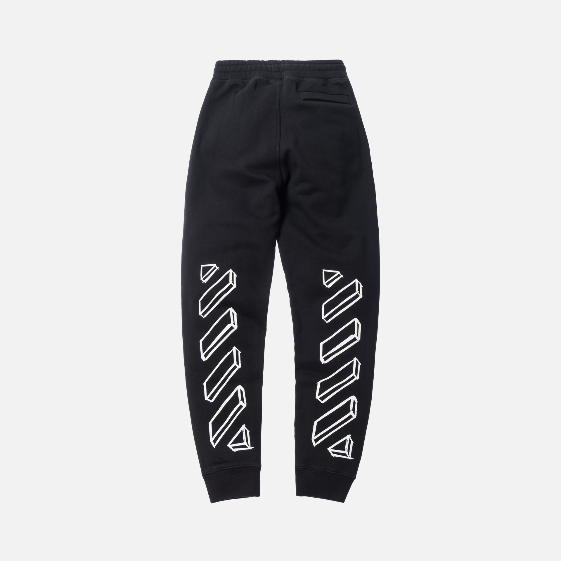 Off-White Diag Marker Arrows Sweatpant - Black / White