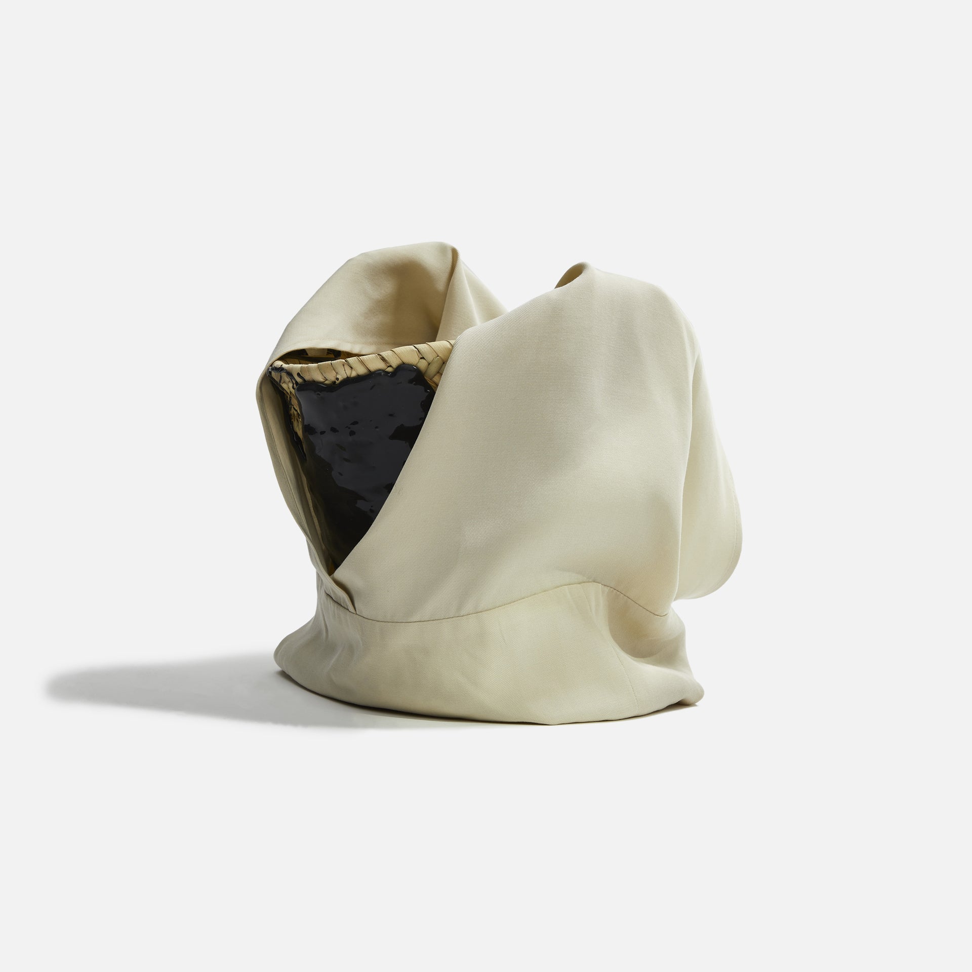 Ottolinger Woven Mini Basket - Black Drop
