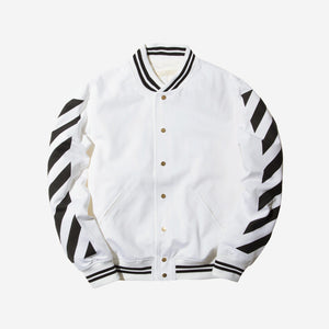 Off-White Varsity Jacket – White