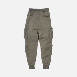 Off-White Washed Cargo Pant - Green