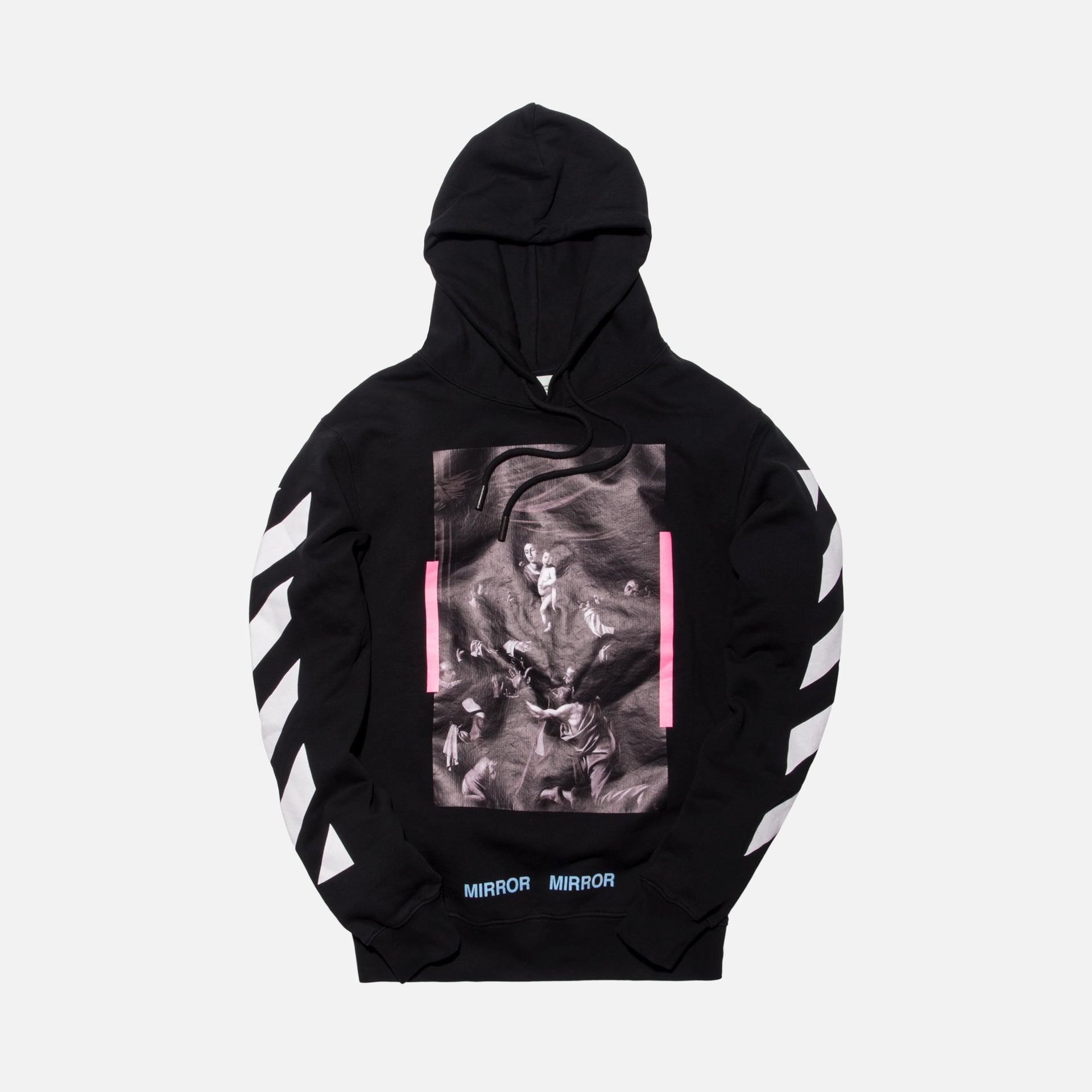 Off-White Diagonal Caravaggio Hoodie Black – Kith