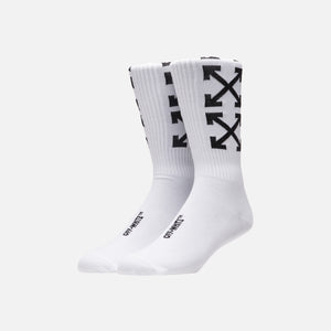 Off-White Arrows Socks - White / Black