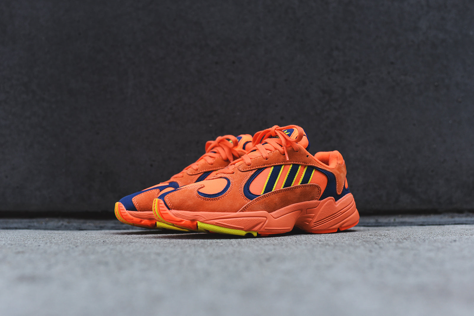 adidas Originals Yung 1 - Hi Res Orange / Navy