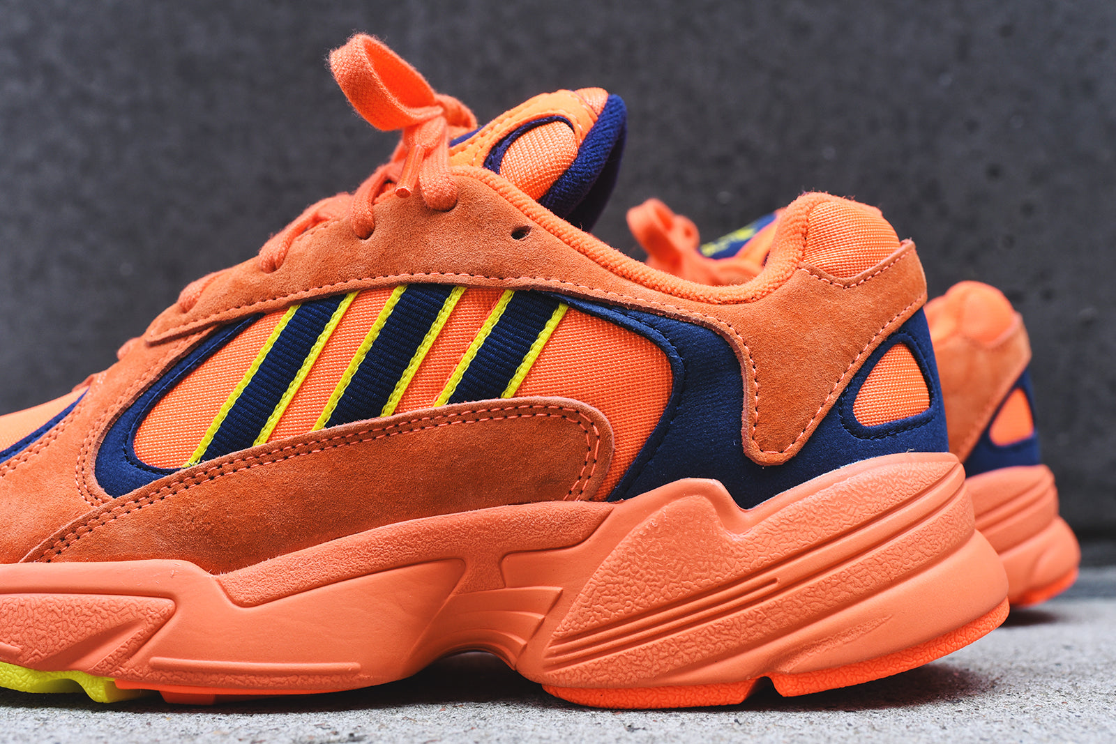 adidas Originals Yung 1 - Hi Res Orange / Navy