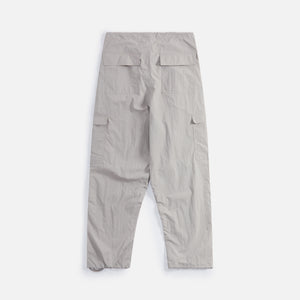 Nylon Monogram Parachute Trousers Grey