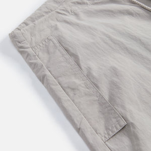 Nylon Monogram Parachute Trousers Grey